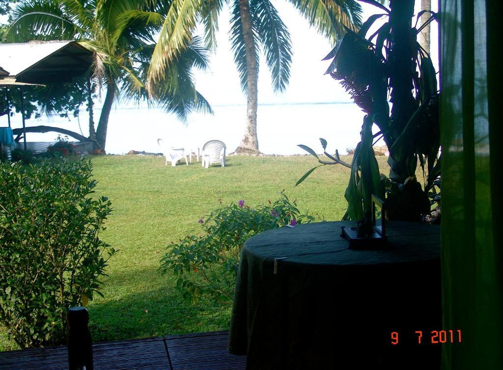 Tauhanihani Village Lodge La Vague Bleue Teahupoo Dış mekan fotoğraf