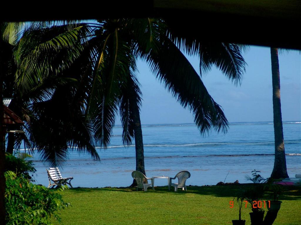 Tauhanihani Village Lodge La Vague Bleue Teahupoo Oda fotoğraf